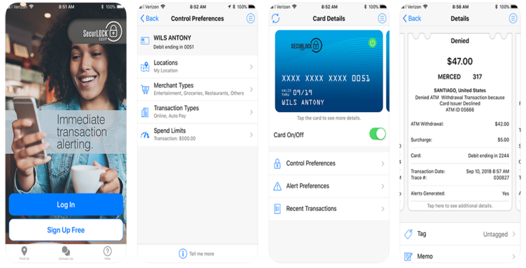 SecurLOCK App - Texas National Bank